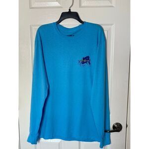 REEL LEGENDS Men’s Large Sail Away Long Sleeve T-Shirt